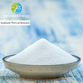 Prescribed for Life Sodium Percarbonate Powder for Cleaning, Laundry & More, Percarbonate Soda Oxygen Bleach, Percarbonato de Sodio (2kg / 4.4lb)