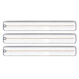 RICISUNG Horizontal Incense Stick Holder, Metal Net for Incense Dishes, Set of 3, Horizontal Incense Burner, Replacement Net, Lay On, Stainless Steel, Fireproof, Heat Resistant, Incense, Incense, Buddhist Supplies, Modern Buddhist Altar, Replacement Incense Holder