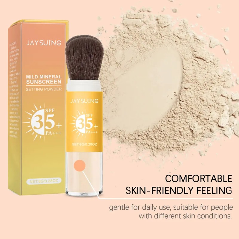 Jaysuing Sunscreen Shaping Powder Mate 8g Spf 50