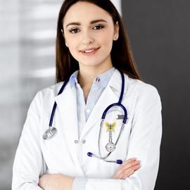 OIDEA Nurse Watches for Women: Butterfly Brooch Retractable Nursing Watch Clip on Fob Watch Lapel Quartz Watch Hanging Pocket Badge Watches with Second Hand for Nurses Doctors, Style b