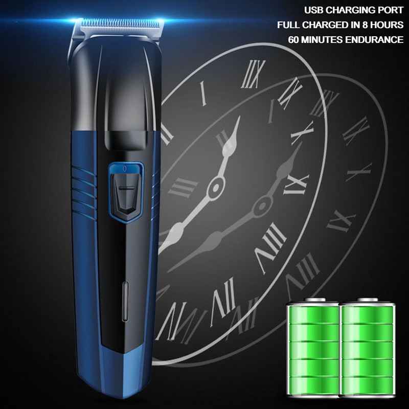 3 in 1 Electric Hair Clipper Washable Cutter Head Nose