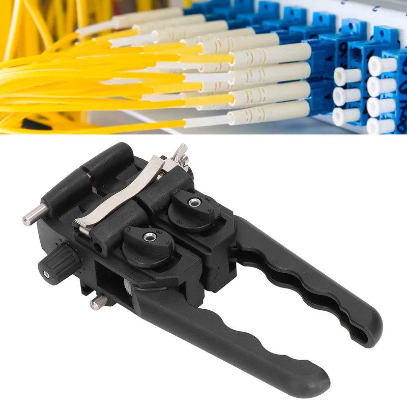 Fiber Optic Stripper Longitudinal Transverse 2 Way Adjustable Cable Stripping