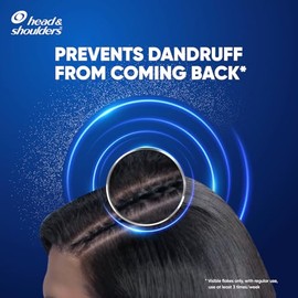 Head & Shoulders Champú Anticaspa Mentol Fresco para Hombre, 340ml