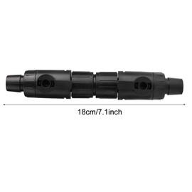 Garosa Aquarium Hose Connector, Aquarium Hose Valve, Aquarium Water Flow Control Valve, Quick Release for Fish Tanks (16 mm)