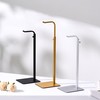 Josmimic 3-Pack Adjustable Tabletop Purse & Banner Display Stands, Gold