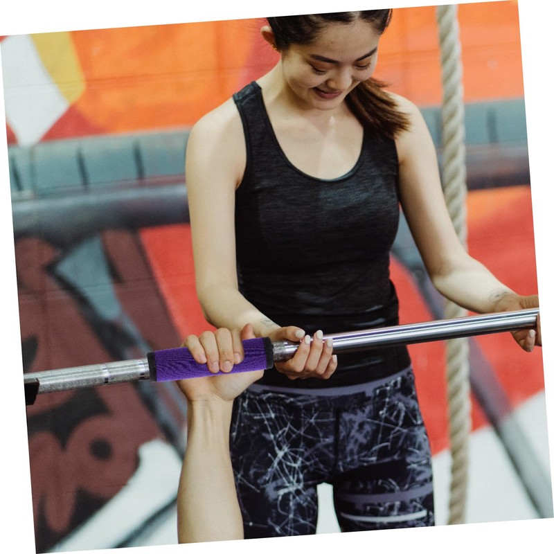 BESPORTBLE 2pcs Barbell Pad Hip Thrust Nonskid Protective Cover Polyester