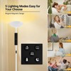 BoostArea Dimmable Floor Lamp,30W 3000LM Super Bright LED Torchiere Standing