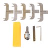 Bracelet Milling Cutter Woodworking Ring Maker Drill Bit Set HSS