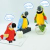 Surplex Electric Talking Parrot Toy, Voice Repeat and Singing in