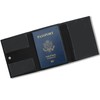  Pilot Wallet Passport Holder RFID Blocking Genuine Leather Materials