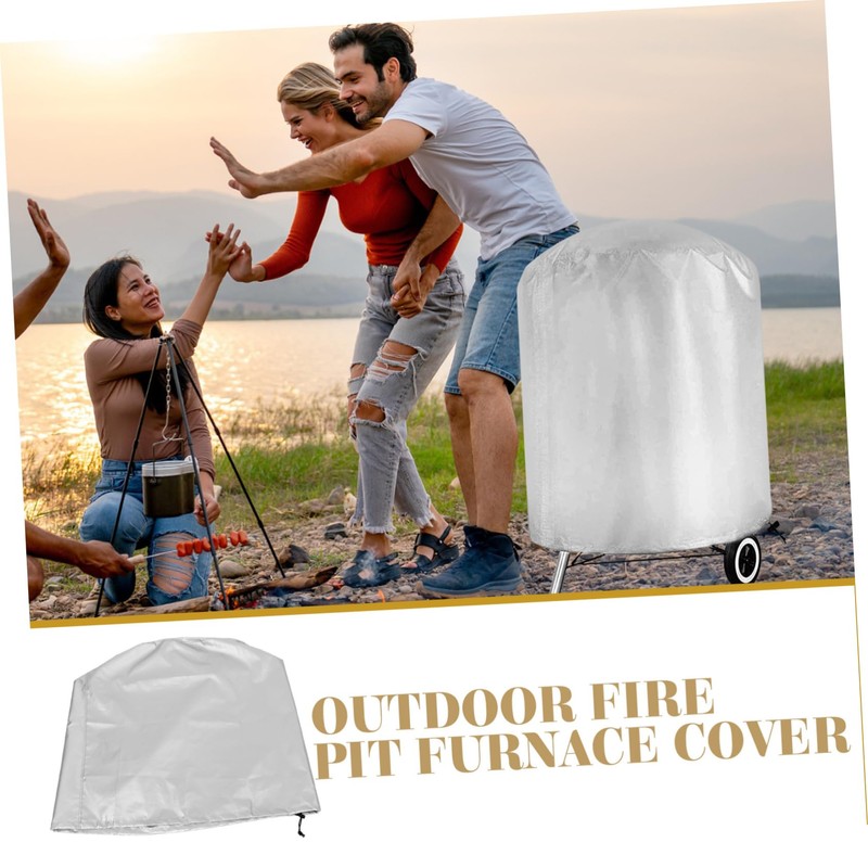 CIYODO Polyester Barbecue Grill Cover Outdoor Grill Protector Heavy-Duty Barbecue