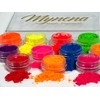 Mynena Neon UV Pigment Loose Powder 12 Colors Kit -