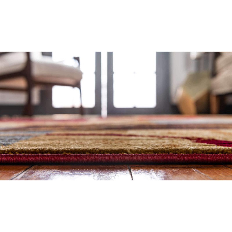 Unique Loom Barista Collection Area Rug - Kouillou (7' 10"
