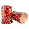 Rastogi Handicrafts Pure Copper Glass Tumblers Hand Painting Art Work