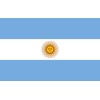 2 x Argentina Flag Stickers 8 x 5 cm Sticker