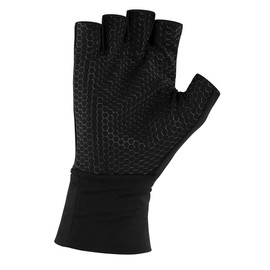 DSI Hyperformance Fingerless Marching Band Parade Gloves (Black, XLarge)