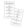 Dermaplaning Aftercare Instruction Cards | 50 pk 2x3.5” Minimalist Facial