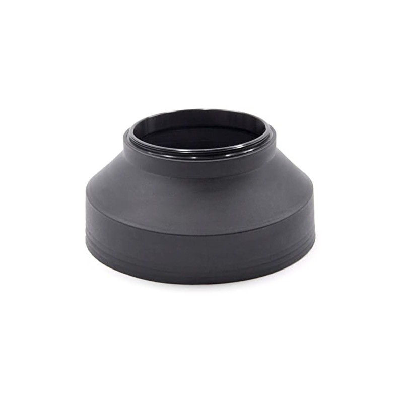 vhbw Lens Hood compatible with Olympus 75-300 mm 4.8-6.7 ED