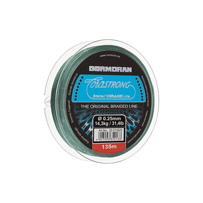 Cormoran string 135 m coil 0.25 thickness braided from coramid,