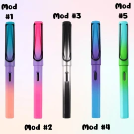 Veraly Pluma Estilográfica Punta Fina 1mm + Tinta/ Rellenable 1pz F