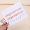 Press On Nails Short False Nail Almond Fake Nails Kit