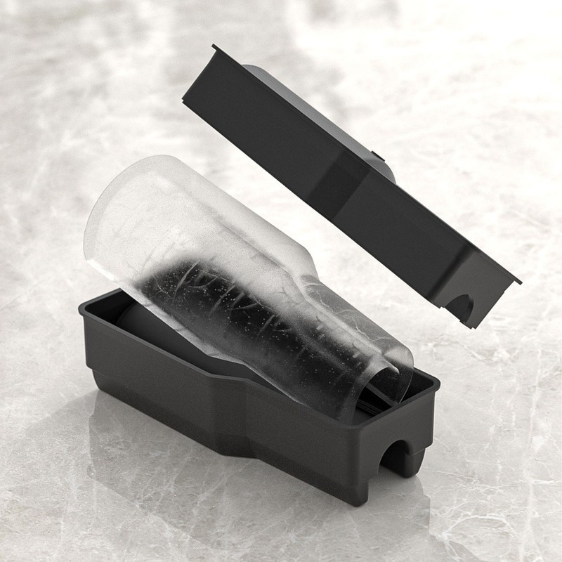 2pcs Cylinder Ice Cube Tray Professional Easy Release Large Capacity