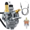 YJGZSVK Carburetor For Yamaha TTR50 TTR 50E 2006-2011 Replaces 1P6-E4101-10-00