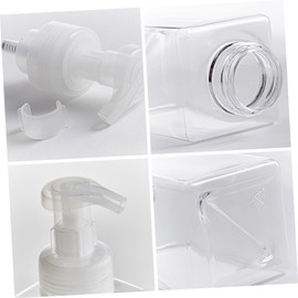 Mikinona Set of 3 Liquid Soap Bottles Pump Subpackaging Bottles 650ml Safe Durable