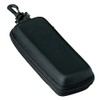 Glasses Case, Urethane, Semi-Hard Case, Square (Zipper Type, Hook), Matte
