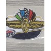 IMS Indianapolis Motor Speedway Wings Wheel & Flags Embroidered Miller