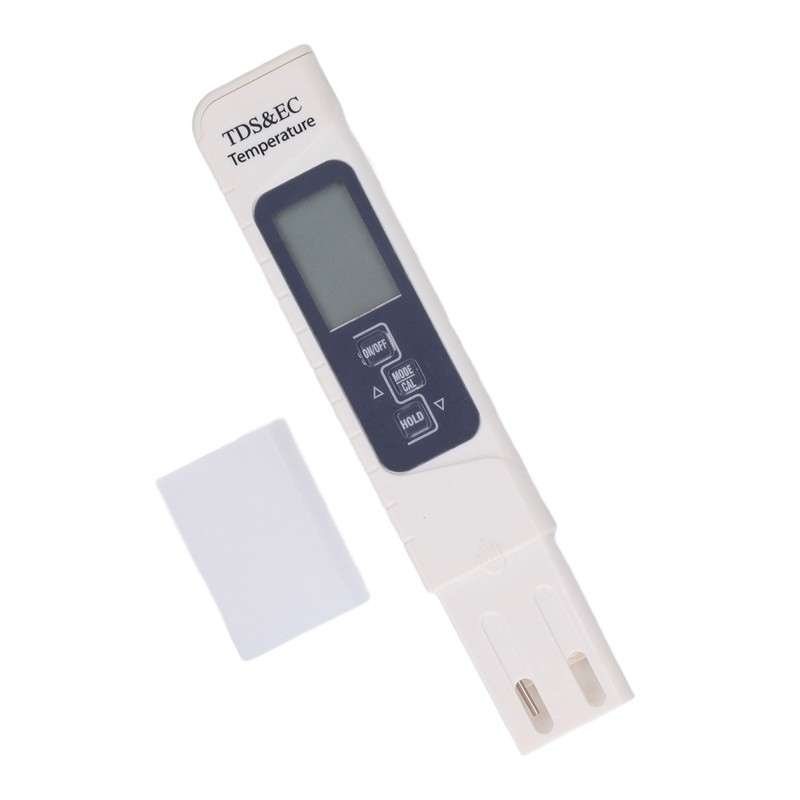 EC TDS Meter 3 in 1 3 Key 0‑9999ppm Water