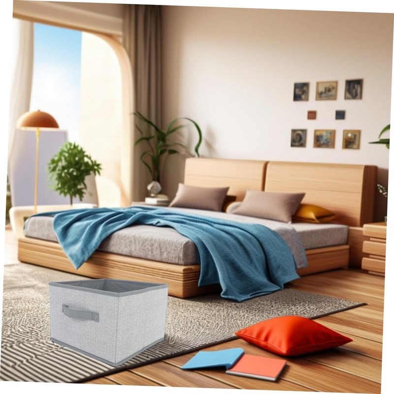 Ciieeo Transform Your Closet 2pcs Fabric Cube Storage Bins Multi-functional