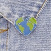 Earth World Love Heart Eco Climate Change Peace Recycle Ocean