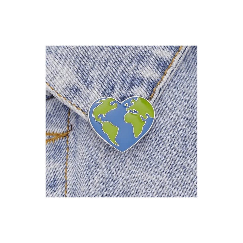 Earth World Love Heart Eco Climate Change Peace Recycle Ocean