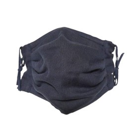 Yu-yasasii-MASK Gauze Mask Plain, Plain, Navy, Made in Japan, One Size Fits Most, For Sleeping