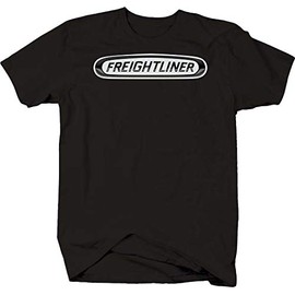 Freightliner Big Rig Truck Semi Trucking Tee Tshirt Large Black