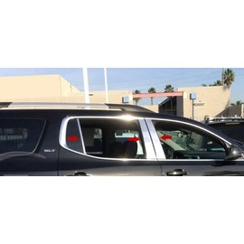 Pillar Post for 2017-2023 GMC Acadia (Stainless Steel) (6 Piece)