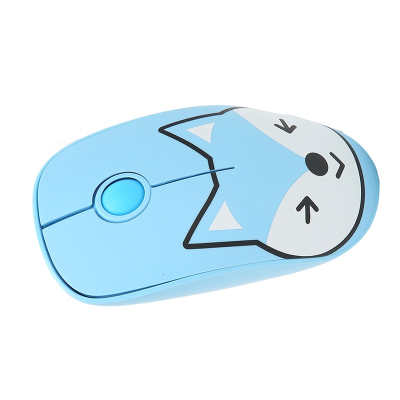 Wireless Mouse Mute Cute Cartoon Style 3 Smart Sleep Modes