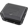 Black Steel GM TH-350 Transmission Pan, 2-Inch Deep, Stock Capacity,
