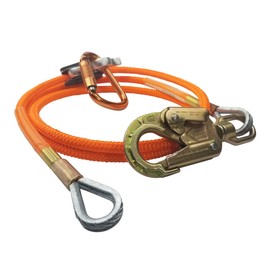 ProClimb Better Grab Steel Core Flipline Kit (1/2 inch x 16 feet) - Adjustable Tree Lanyard, Low Stretch, Cut Resistant – for Fall Protection, Arborist, Tree Climbers