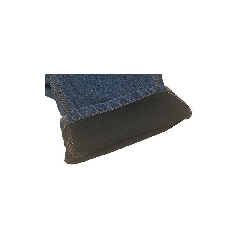 Five Brother Fleece-Lined Denim Bib Overalls, Medium-Regular