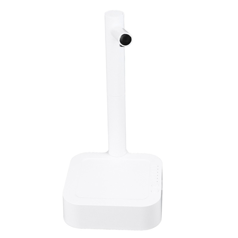 Desktop Water Bottle Dispenser White Extended Hose Low Noise Automatic
