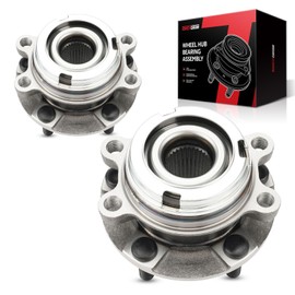 Torchbeam 2 PCS 513296 Front Wheel Bearing Hub Assembly Compatible with 2007-2018 Nissan Altima, 2013-2020 Nissan Pathfinder, 2009-2014 2016-2021 Nissan Maxima, 2015-2018 Nissan Murano, 5 Lugs
