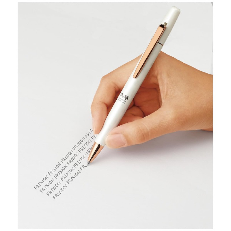 PILOT Ball Pen FriXion Point Knock Biz 0.4mm Marble White