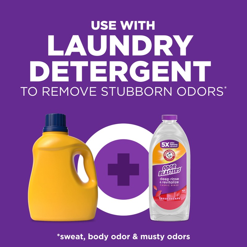 ARM & HAMMER Odor Blasters Deep Rinse and Revitalize Fabric