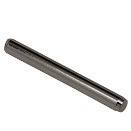 Desunia 5mm Diameter x 1-3/4" (45mm) Long "Cylinder" Cabinet Shelf Support Pegs - Polished Nickel - Box of 25