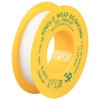 SPARES2GO Universal Oven Cooker Gas Supply Hose, PTFE Pipe Tape,