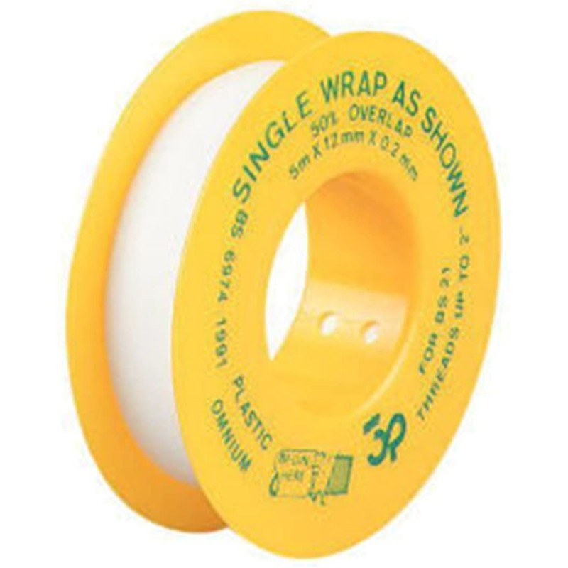 SPARES2GO Universal Oven Cooker Gas Supply Hose, PTFE Pipe Tape,