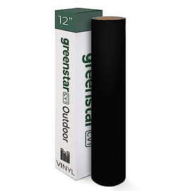 12 inch Greenstar CV1 Outdoor Calendered Vinyl, 3mil