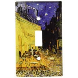 Art Plates - Van Gogh: The Cafe Terrace Switch Plate - Single Toggle
